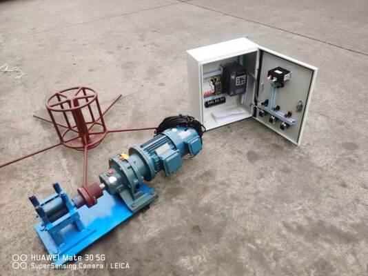 Harga yang bagus Titanium Boron Wire Feeder Rotary Knob Control Wire Feeding Machine Untuk Lini Produksi Peleburan Aluminium on line