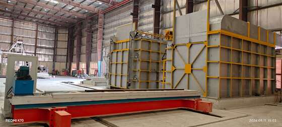 Good price 3D Trolley Vehicle Composite Shuttle Cart Of The Homogenization Furnace online