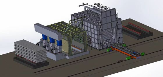 Buen precio Horno homogeneizador de gas natural Horno de 15 toneladas antes de la extrusión en línea