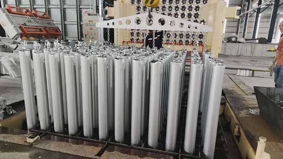 Goede prijs Frequentieregeling Hot Top Casting Machine 5 ton - 60 ton continugietmachine voor profiel online