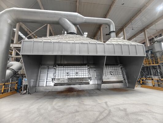 Goede prijs Baksteenstructuur Aluminium smeltmachine 20T Aluminium schroot smeltoven online