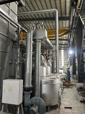 Bom preço Sistema de queimador regenerativo estável 20 toneladas de forno de fusão de alumínio queimador on-line