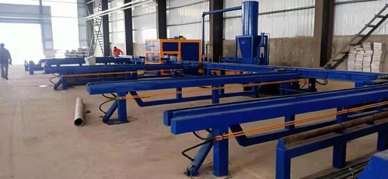 Bon prix Ligne de découpe à plusieurs scies en aluminium à billet long avec positionnement automatique de la longueur par PLC en ligne
