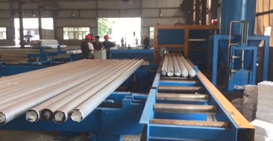 Good price 25 m/min Adjustable Conveyor for Automatic Aluminum Bar Feeding online