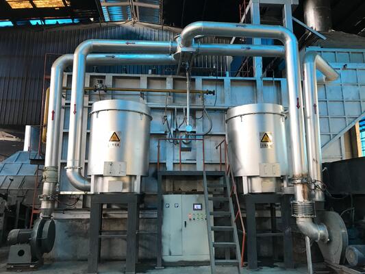 Good price Regenerative Burner System Application in Aluminum Melting Furnace — Dual Fuel Combustion and Heat Recovery Solution online